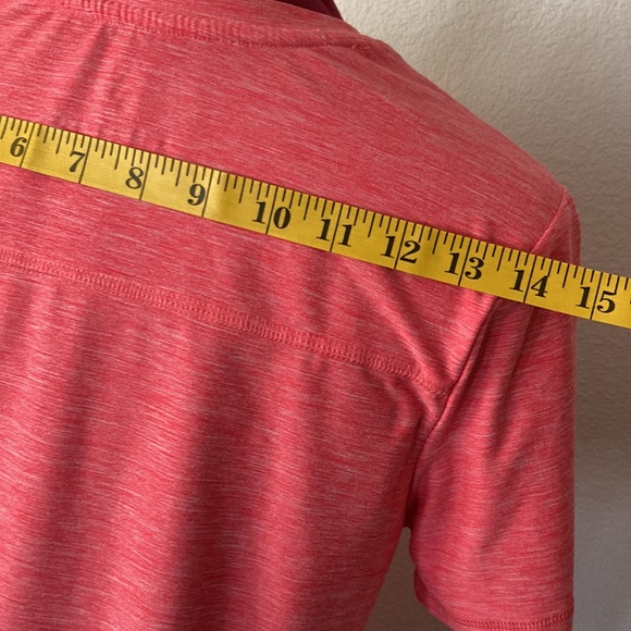 SKECHERS USA Size Small Orange Tee
88% POLYESTER 12% SPANDEX
MADE IN JORDAN - Picture 5 of 11